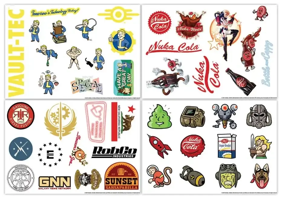 Fallout Tech Sticker Pack