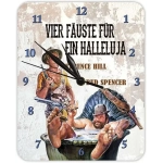 Bud Spencer & Terence Hill Wanduhr Vier Fäuste für ein Halleluja