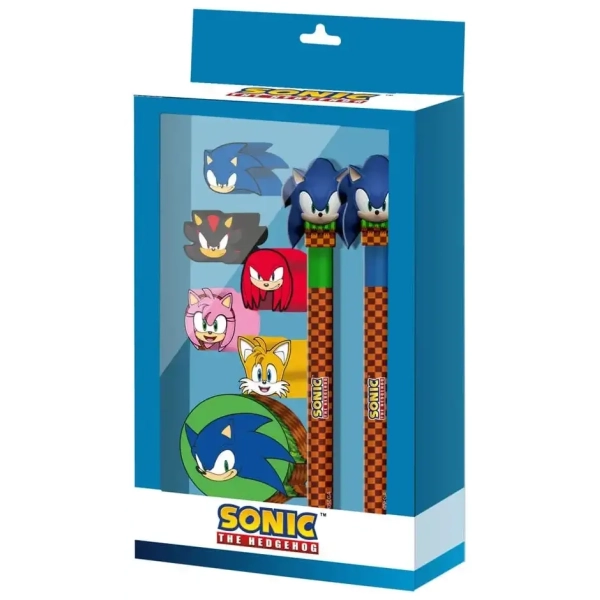 Sonic - The Hedgehog Schreibset 8er-Pack Sonic - The Hedgehog Schreibset 8er-Pack