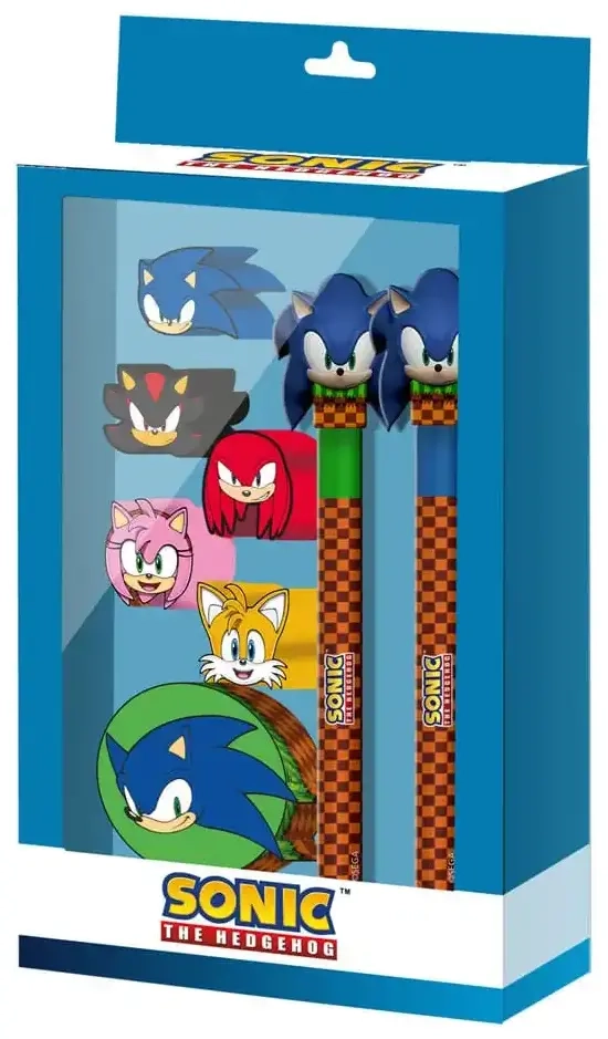 Sonic - The Hedgehog Schreibset 8er-Pack