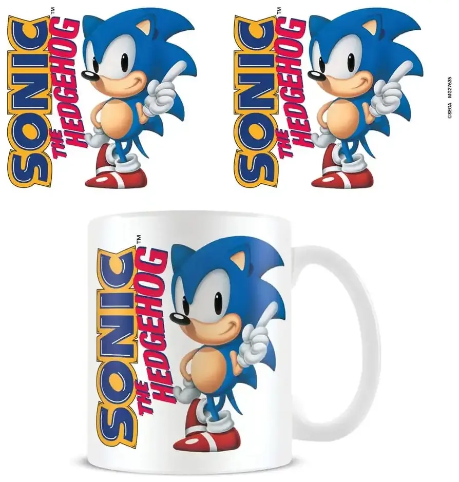 Sonic The Hedgehog Tasse Classic Gaming Icon