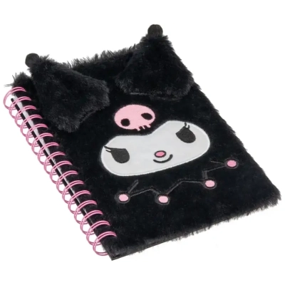 Sanrio Notizbuch Kuromi Fluffy