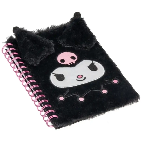 Sanrio Notizbuch Kuromi Fluffy