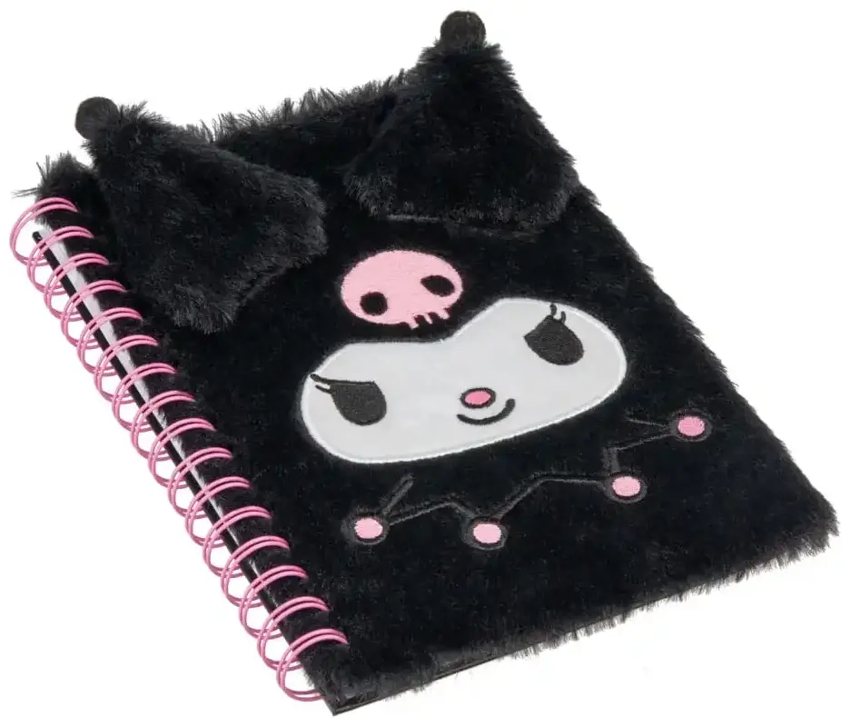 Sanrio Notizbuch Kuromi Fluffy