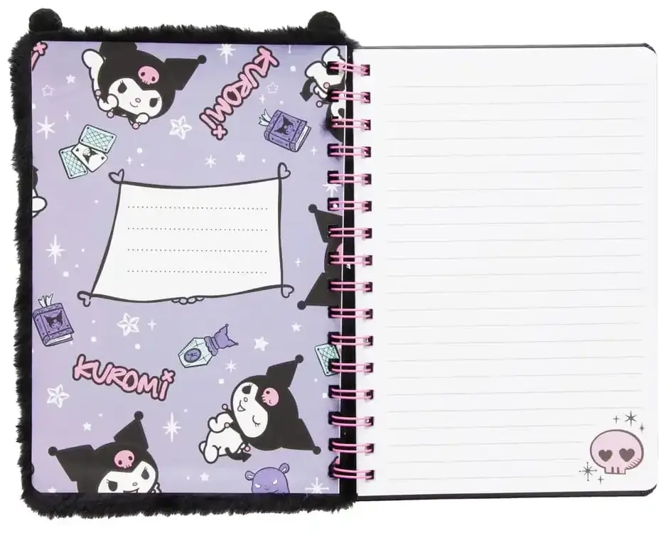 Sanrio Notizbuch Kuromi Fluffy