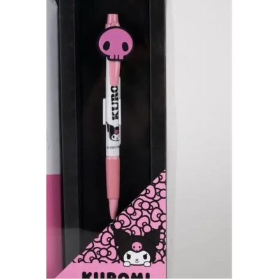 Sanrio Notizbuch mit Kugelschreiber Geschenk-Set Kuromi
