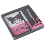 Sanrio Notizbuch mit Kugelschreiber Geschenk-Set Kuromi Sanrio Notizbuch mit Kugelschreiber Geschenk-Set Kuromi