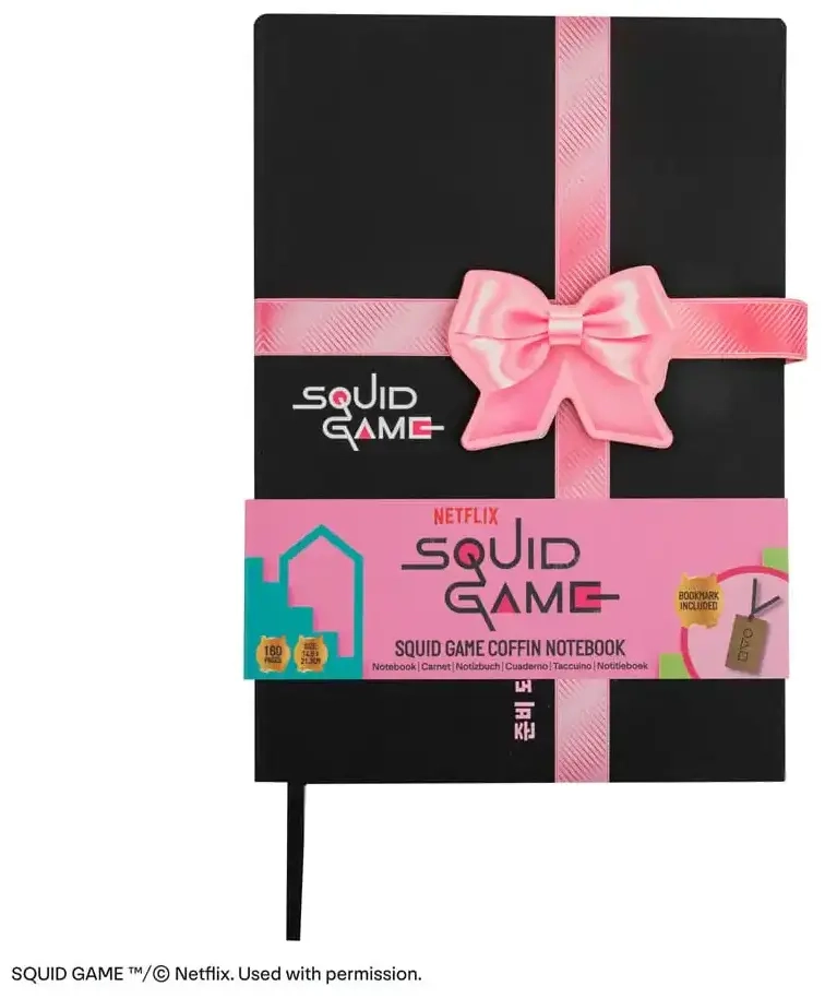 Squid Game Notizbuch Coffin