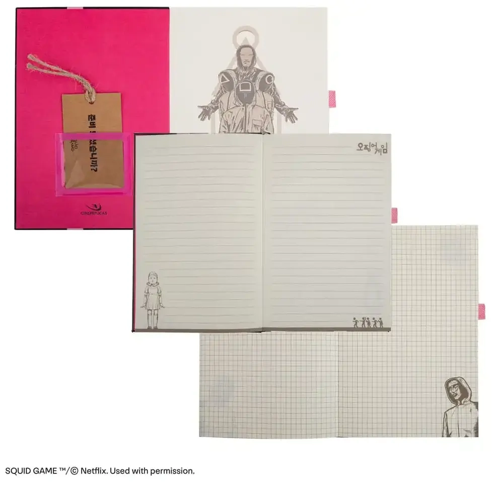 Squid Game Notizbuch Coffin