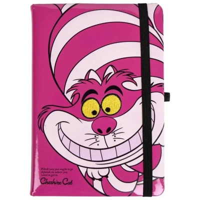 Disney Premium Notizbuch A5 Alice im Wunderland Grinsekatze