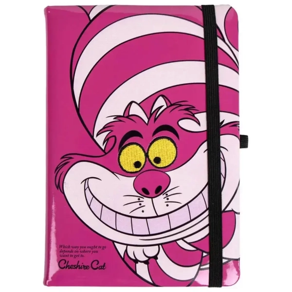 Disney Premium Notizbuch A5 Alice im Wunderland Grinsekatze