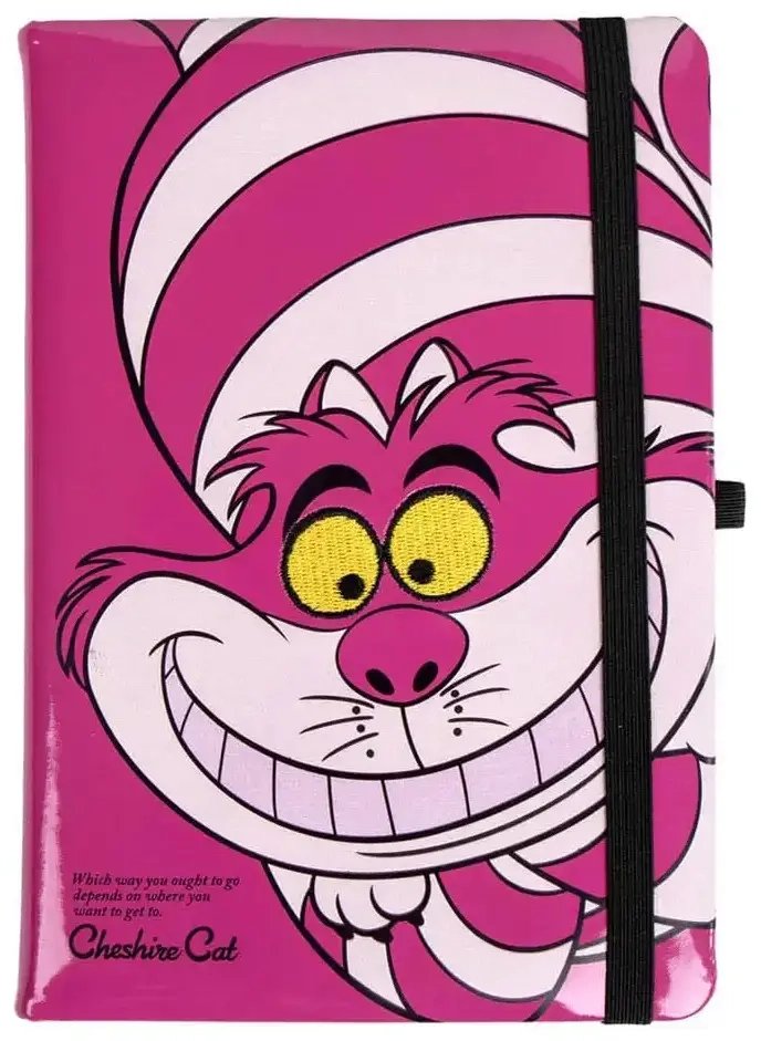 Disney Premium Notizbuch A5 Alice im Wunderland Grinsekatze