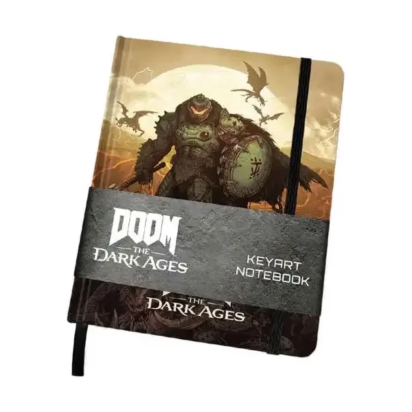 Doom The Dark Ages Notizbuch A5 Keyart Doom The Dark Ages Notizbuch A5 Keyart