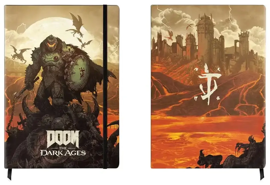 Doom The Dark Ages Notizbuch A5 Keyart