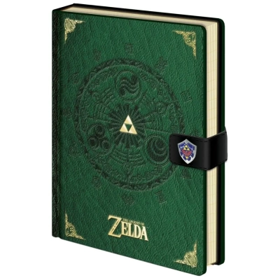 Legend of Zelda Premium Notizbuch A5 Triforce New Version