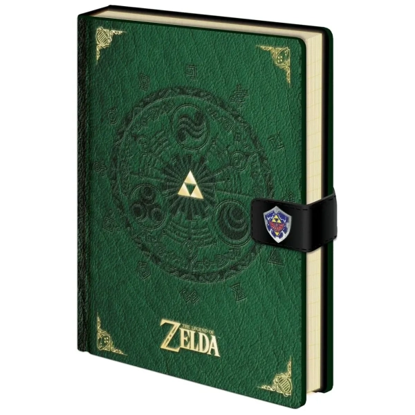 Legend of Zelda Premium Notizbuch A5 Triforce New Version