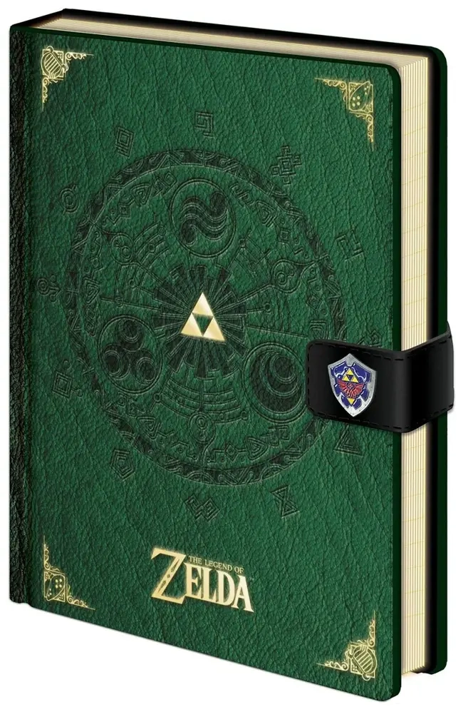 Legend of Zelda Premium Notizbuch A5 Triforce New Version