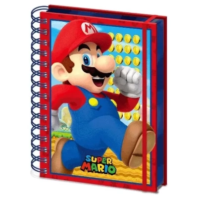 Super Mario 3D Wiro Notizbuch A5 Mario