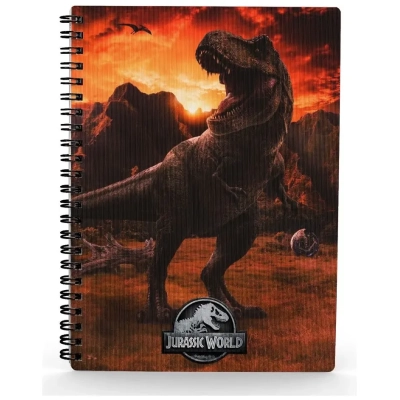 Jurassic World Notizbuch mit 3D-Effekt Into The Wild