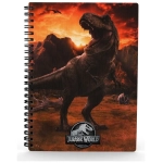 Jurassic World Notizbuch mit 3D-Effekt Into The Wild