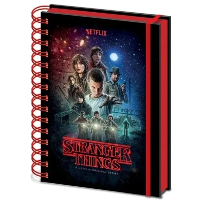 Stranger Things Wiro Notizbuch A5 One Sheet
