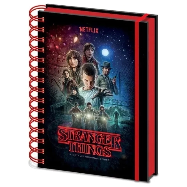 Stranger Things Wiro Notizbuch A5 One Sheet