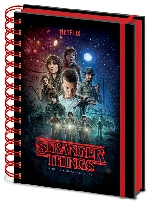 Stranger Things Wiro Notizbuch A5 One Sheet