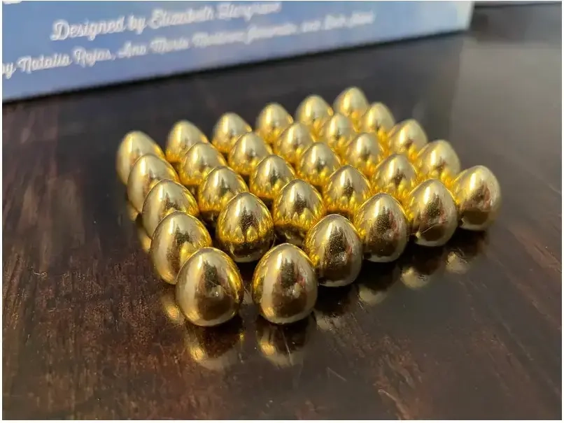 Flügelschlag & Schwingenschlag | Deluxe Eiermarker in Goldoptik - Zusatzmaterial