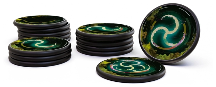 Nemesis: Lockdown - Acrylic Tokens