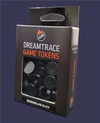 DreamTrace Gaming Tokens: Dragonglass Black