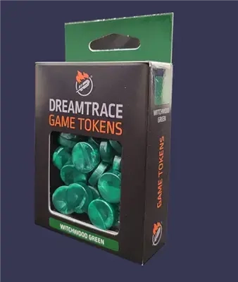 DreamTrace Gaming Tokens: Witchwood Green