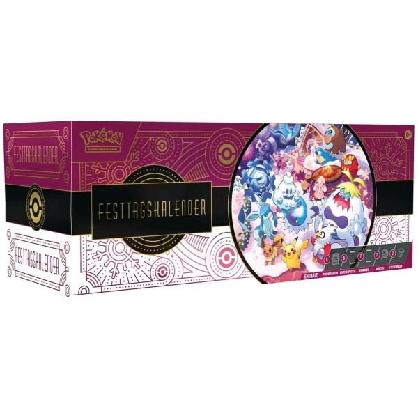Pokémon-TCG: Festtagskalender 2025, Sammelkarten