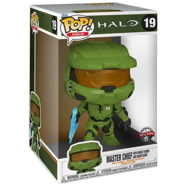 Funko POP! Jumbo: Halo Infinite- Master Chief (Exclusive)