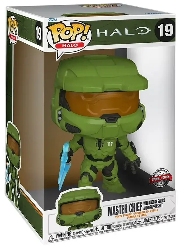 Funko POP! Jumbo: Halo Infinite- Master Chief (Exclusive)