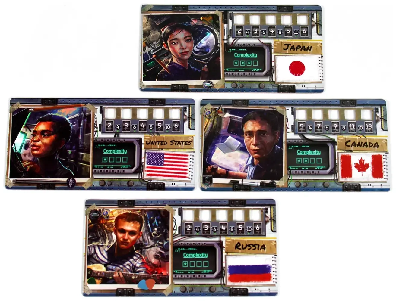 Intrepid inkl. Stretchgoals, Mission Critical und KS - Erweiterung - EN