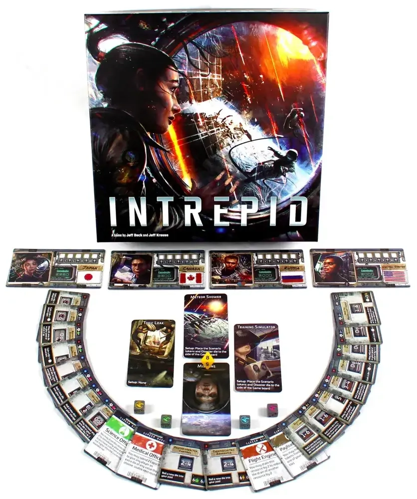 Intrepid inkl. Stretchgoals, Mission Critical und KS - Erweiterung - EN