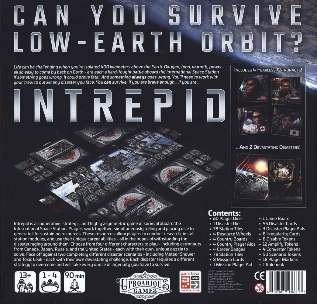 Intrepid inkl. Stretchgoals, Mission Critical und KS - Erweiterung - EN