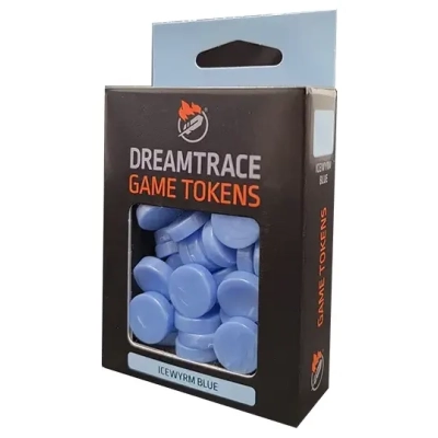 DreamTrace Gaming Tokens: Icewyrm Blue