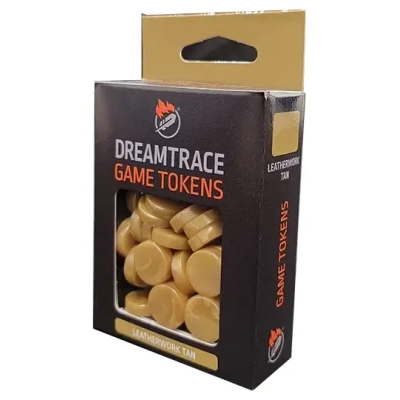 DreamTrace Gaming Tokens: Leatherwork Tan