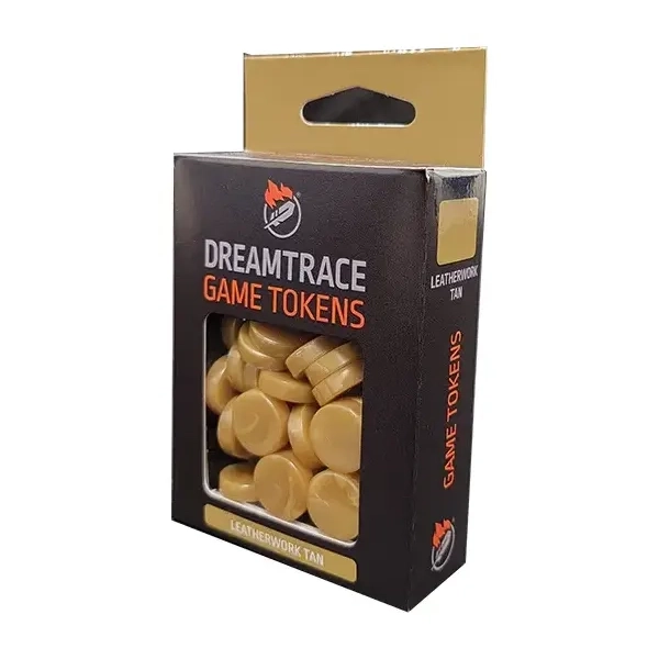 DreamTrace Gaming Tokens: Leatherwork Tan