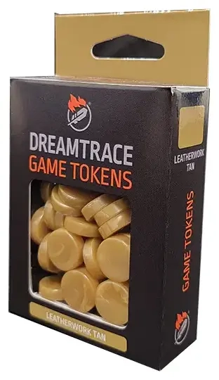 DreamTrace Gaming Tokens: Leatherwork Tan