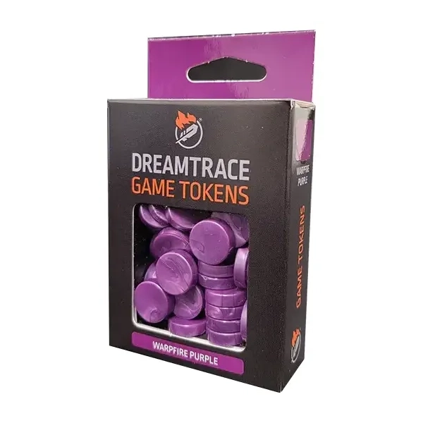 DreamTrace Gaming Tokens: Warpfire Purple