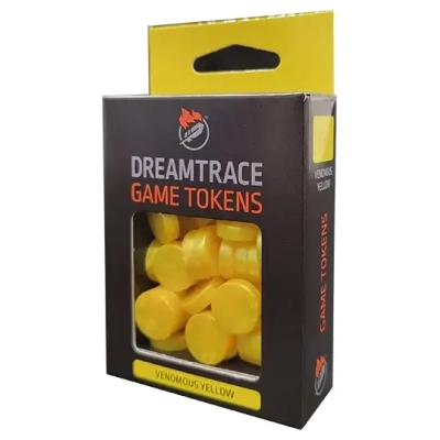 DreamTrace Gaming Tokens: Venomous Yellow