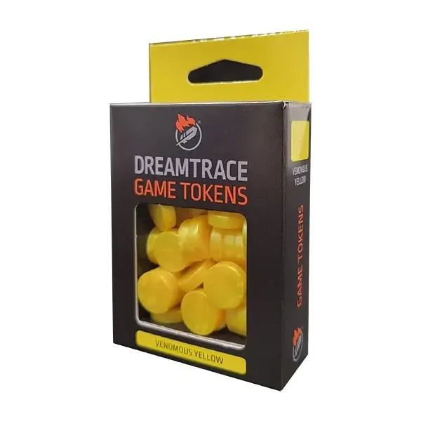 DreamTrace Gaming Tokens: Venomous Yellow