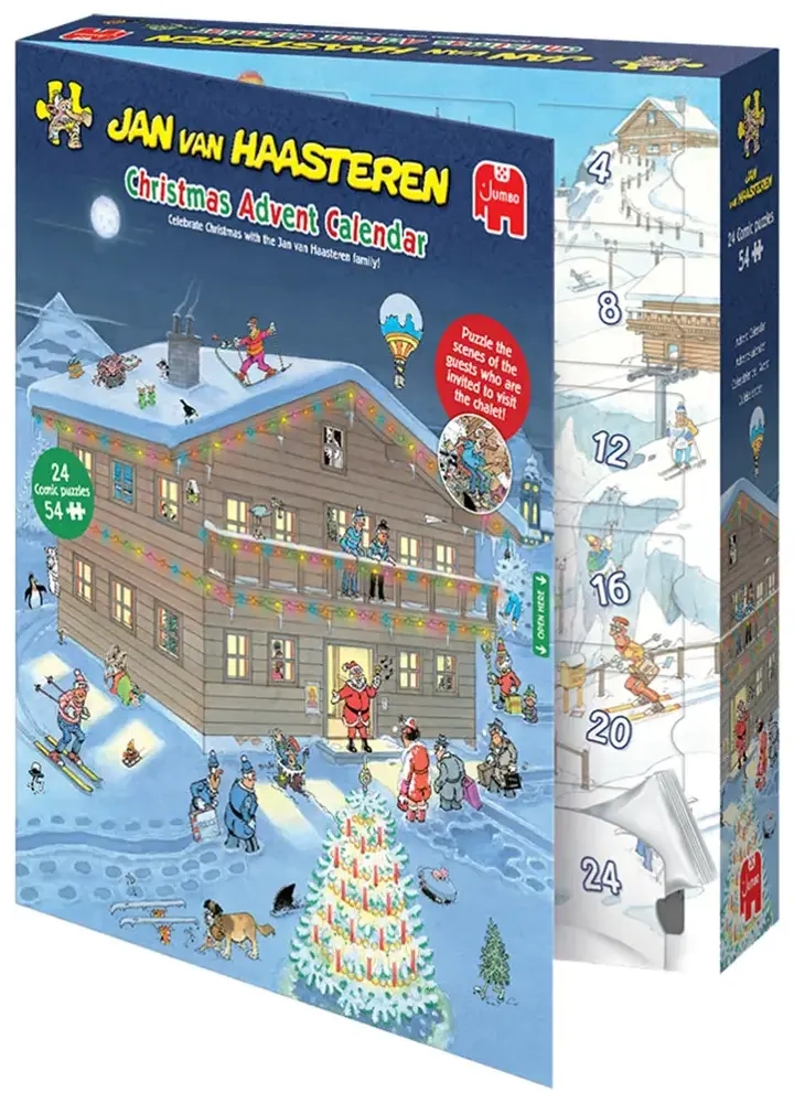 Jan van Haasteren Christmas Adventskalender Puzzle 2025