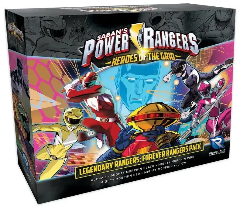 Power Rangers Heroes of the Grid: Legendary Rangers Forever Rangers Pack - EN
