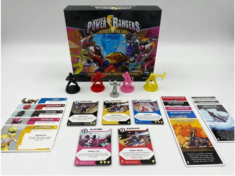 Power Rangers Heroes of the Grid: Legendary Rangers Forever Rangers Pack - EN