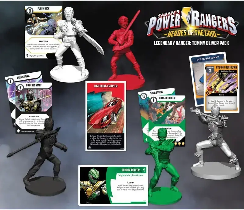 Power Rangers: Heroes of the Grid Legendary Ranger: Tommy Oliver Pack - EN