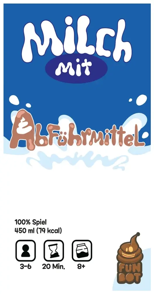 Milch mit Abführmittel