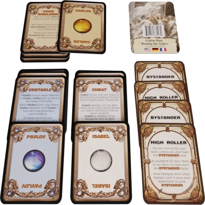 Golem Run - Teams and Personalities - Erweiterung